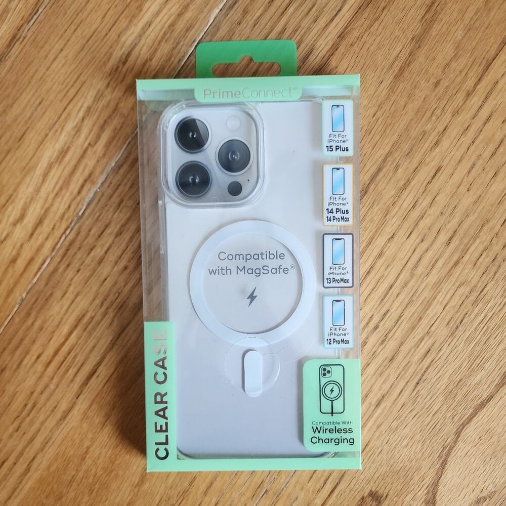 New in Box Prime Connect iPhone Clear Cell Phone Case 2025